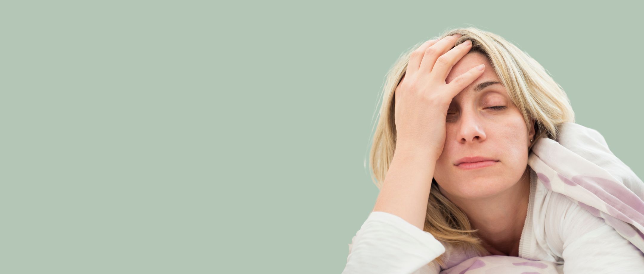 Common menopause sleep problems including early waking and insomnia