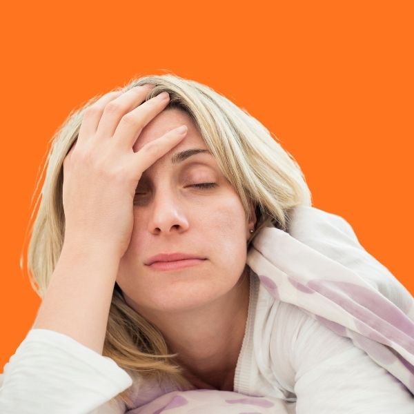 Common menopause sleep problems including early waking and restless nights